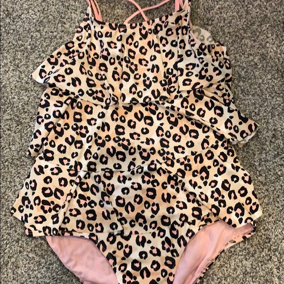 Justice Other - Justice Leopard Tankini Swimsuit - *Brand New*